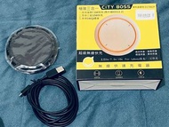 CITY BOSS 無線快速充電器 （黑色）