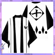 Anime Bleach Gotei 13 Cosplay Costumes Cloak Kimono Haori