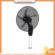 GoldenGater MISTRAL Wall Fan 18 Black MWF1862K5  Kipas Dinding Industri