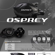 Reel BC Iroly Osprey BFS Ratio 7.2:1 Handle Carbon bodyKiri