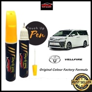 TOYOTA VELLFIRE Touch Up Paint Touch Up Pen Car Paint 2in1 Pen And Brush Scratch Stone Chip