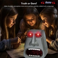 TOSE Dare Lie Detector, Finger Game Lighting Sound Effects Lie Detector Test, Finger Electroshock De