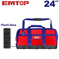 EMTOP กระเป๋าเครื่องมือ 24 นิ้ว รุ่น ETBG28242 ( Tools bag ) เจ้าอันดับ1