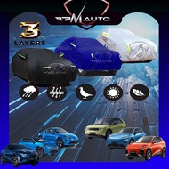 ALPINE Series RACINGKOOL Zipper Car Cover Premium Keep temperature Wear-resistant Waterproof Sun-pro