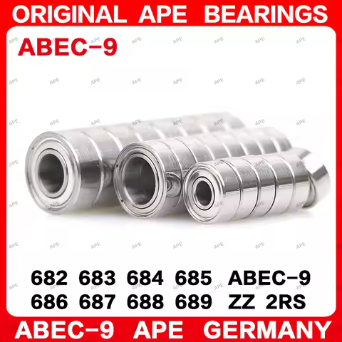 5/10pcs ABEC-9 bearing 681XZZ 682ZZ 683ZZ 684ZZ 685ZZ 686ZZ 687ZZ 688ZZ 689ZZ -2Z -2RS Precision bal