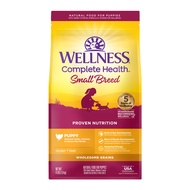 (15% Off Bundle Deal) Wellness Complete Health Small Breed Just Puppy Dry Dog Food (4lb/1.81kg)