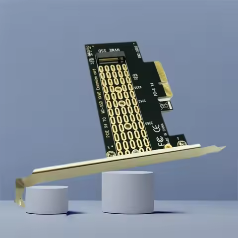 PCIE TO NVME Riser Card M.2 NVME SSD to PCIE X1 Adapter 2280 SSD PCIe3.0 Expansion Card for Desktop 
