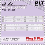 Lampu LED TV 55'' LG 55UJ630T / 55LJ550T / 55UJ632T 55 INCH LED TV BACKLIGHT 55UJ630 55LJ550 55UJ632