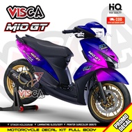 Decal Mio GT Full Body Stiker Mio GT Variasi Full Body BUNGLON