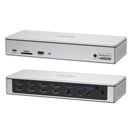 WAVLINK DisplayLink Laptop Docking Station - Quad Monitor 5K/4K @60Hz, 100W Charging - Thunderbolt 4