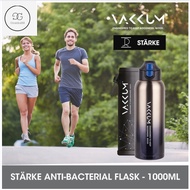 Anti-Bacterial stainless steel 1L Vakkum Starke Water Bottle  / Sport Bottle / Botol Air Tahan Sejuk