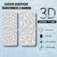 Backskin Garskin Skin Carbon Transformers SAMSUNG A9_2018/J4/J4+/J6/J8/J6+/J1ACE/J2_2015/J2_2016/J3/