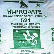 HI PRO VITE 521 AYAM PETELUR / PUR AYAM PETELUR / PAKAN AYAM 1 KG