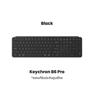 คีย์บอร์ดไร้สาย บางพิเศษขนาด 100% Keychron B6 Pro Ultra slim wireless keyboard 100% Full sized
