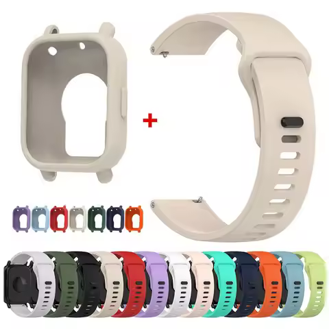 Strap+Case For Xiaomi Redmi Watch 5 Active/Lite band smartwatch Accessories Sport Bracelet For corre