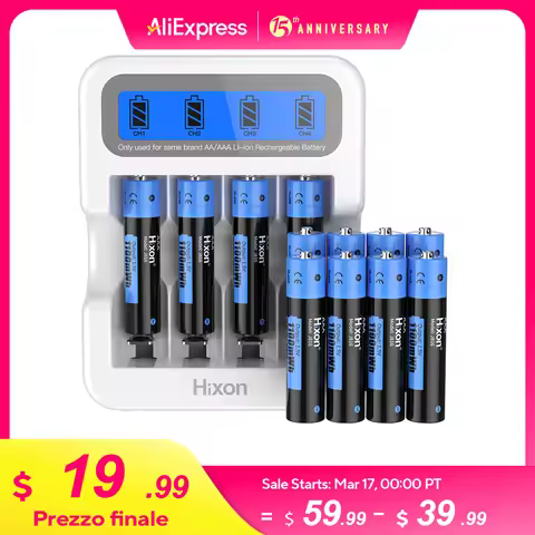 1.5V AAA Rechargeable Battery 1100mWh lithium 1.5v aaa Li-ion Battery 3a 1.5v Batteries+Charger For 