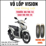 Vỏ lốp xe VISION chính hãng hoả tốc HCM - Cặp Vỏ Lốp CAMEL Không Ruột Xe Máy
