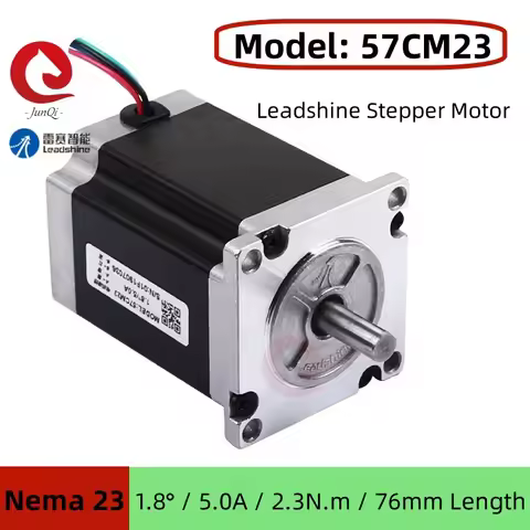 Leadshine 57CM23 Nema23 Stepper Motor 2 Phase 230Ncm 5A Stepper Motor 4-lead Cable for 3D printer CN