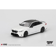 [Old Bear] Mini GT #1092 BMW BMW G90M5 White Left Driver