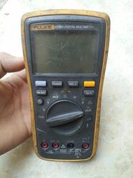 FLUKE，17B+，沒電池后蓋，不懂測試，現配件價處理，