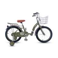 จักรยาน OSAKA รุ่น Baby Rikko ขนาดวงล้อ 18 นิ้วตะกร้าหน้า บังโคลน บังโซ่ ตะแกรงท้าย