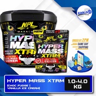 NPL Hyper Mass XTRM (8.8 lbs / 2.2 lbs) - Mass Protein, Mass Gainer, Weight Gainer, Sizing Muscle
