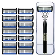 Imported 7-Layer Razor Manual Razor Blade Seven-Layer Blade Universal Geely 6-Layer Blade Male Razor
