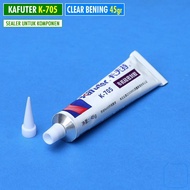 Rubber Sealer Transparent Component Insulation Seal Heat Resistant Waterproof Rubber Glue K705 Preve