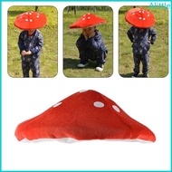 Alia Christmas Funny Hat Stuffed Mushroom Shape Hat Funny Crazy Hat Photography Hat
