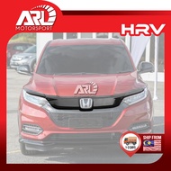 Honda HR-V 2019-2022 Front Grill Cover Protector Trim Sport Grille Cover Carbon Fiber Design HRV / V