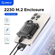 ORICO 2230 SSD Enclosure M.2 NVMe SSD Enclosure USB 3.2 Gen 2 10Gbps NVME PCI-E M-Key External SSD D