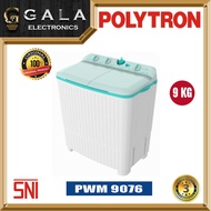 Mesin Cuci Polytron PWM 9076 Samba Series With Filter 9 KG (2 Tabung)