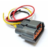 PROTON WAJA & NISSAN CEFIRO A33 ALTERNATOR SOCKET CONNECTOR WITH HARNESS WIRE