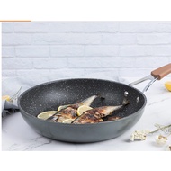 CAROTE bio-grey DEEP FRYING PAN 24/28 CM WITH LID