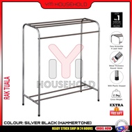 （Chica bathrobe） Anti Rust Towel Hanger Rack YM T1 - Towel Stand Hanger / Sidai Kain / Rak Penyidai Baju / Tuala Besi / Rak Ampaian Tuala