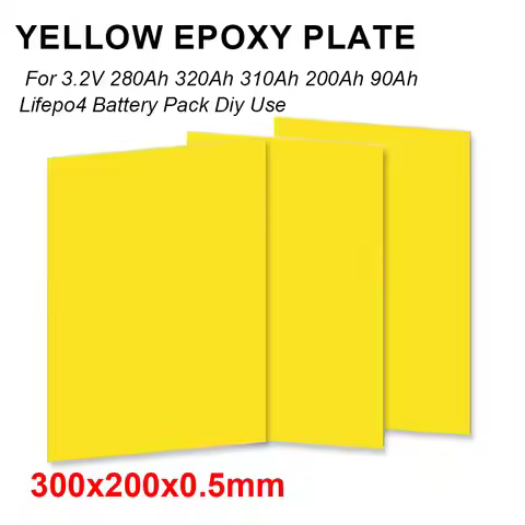 300x200x0.5mm 3240 Epoxy Fiber Board Insulation Plate Electoric Kit for 3.2V 280Ah 320Ah 310Ah 90Ah 