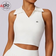 Yoga Outfit Set Badminton And Tennis Sports Top Pleated Skirt Nude-Effect T-Shirt Fitted Tank Top Wo