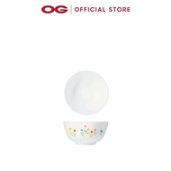 Corelle Chinese Rice Bowl - Flower Hill (409-FWH)