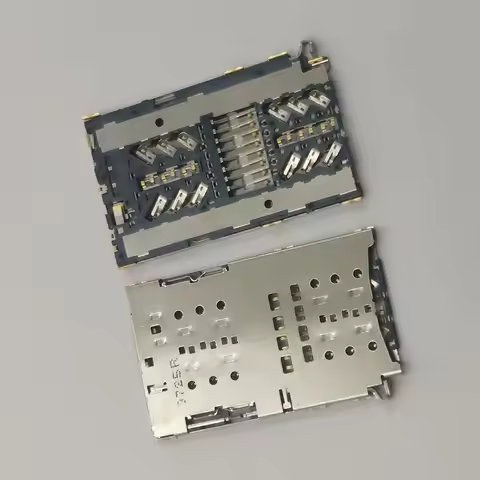 1Pcs Reader Sim Card Socket For Samsung Galaxy Note10 Note 10 Plus Lite N976 N970 N9760 N9700 N770 S