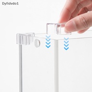 Dyfidvdo1 4pcs/set Silicone Transparent Anti-collision Fish  Corner Protector Adhesive Free Protective Cover Aquarium Accessories A