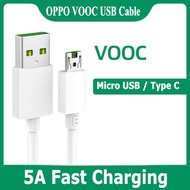 5A Fast Charging Type C Cable/Micro USB Fast Charging/2M Type-C Data Cord For OPPO Series/VOOC Flash