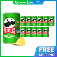 Pringles  | Pringles Sour Cream and Onion 53g x 12 Pack Snack Box