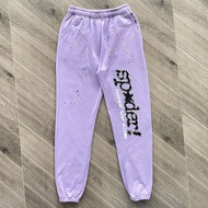 ชุดเสื้อสเวตเตอร์ขายาวยี่ห้อ Young thug Star sp5der 555555 Acai hoodie pants