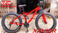 Sepeda MTB Fat Bike 26 inch Xavior XVCM SUPERORCA 21 speeds Double Suspension System