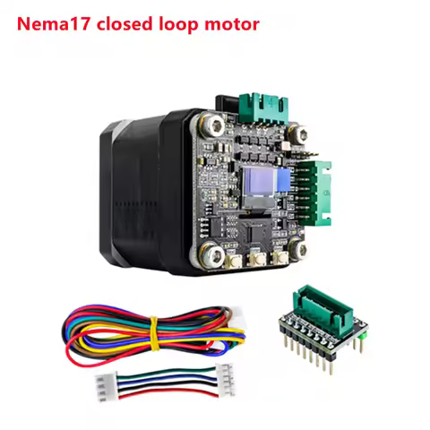 Nema 17 Closed-Loop Stepper Servo STM32 MKS​ SERVO42C OLED PCBA CNC Motion Control Unit