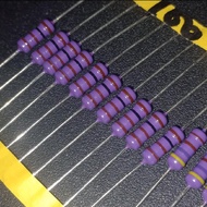 UNGU Resistor 100R 1 watt purple zero japan 1w 100 ohm R 1watt 100ohm 1