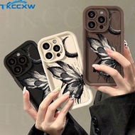 For Realme V50 V50A V23 V23i GT Master Edition GT Neo 5SE Flash GT NEO2T Narzo 50 30 50A 50iPrime Casing Painting butterfly moon Couples Angel Eyes Phone Case Soft Protective Cover