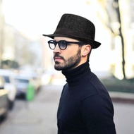 Fedora Hat - Men's Fedora Hat - Wanita Size 58