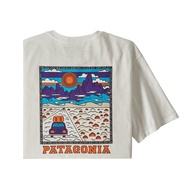 💜 Patagonia เสื้อยืดแขนสั้นถนนซัมมิทออร์แกนิก เสื้อยืด