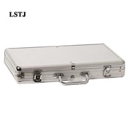 [Lstjj] Chip Carry Case Chip Set Box Solid Portable Aluminum Alloy Box for Travel Household Dealer P